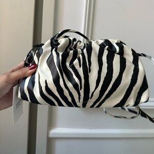 Mansur Gavriel Cloud Clutch in Zebra